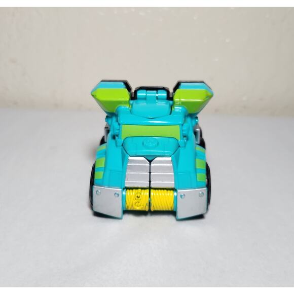 Transformers Playskool Rescue Bots Hoist The Toy Bot Flat Bed Truck Pre-owned - Picture 5 of 8